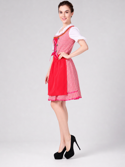 Oktoberfest-Style Carnival Costume with Apron