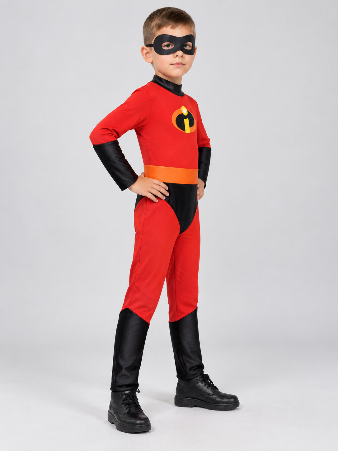 Kids' Superhero Costume with Mask