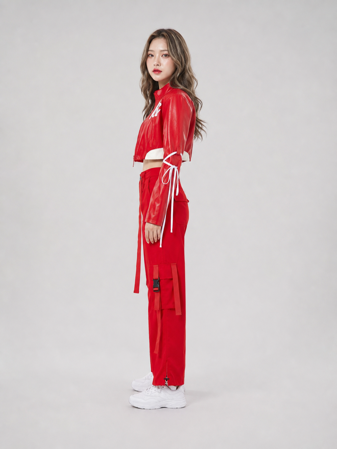 Stage Set: Red Jacket and Pants