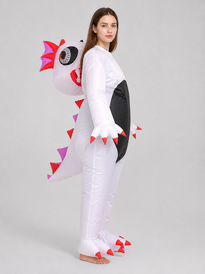 Inflatable Dragon Costume “Red Claw”, One Size