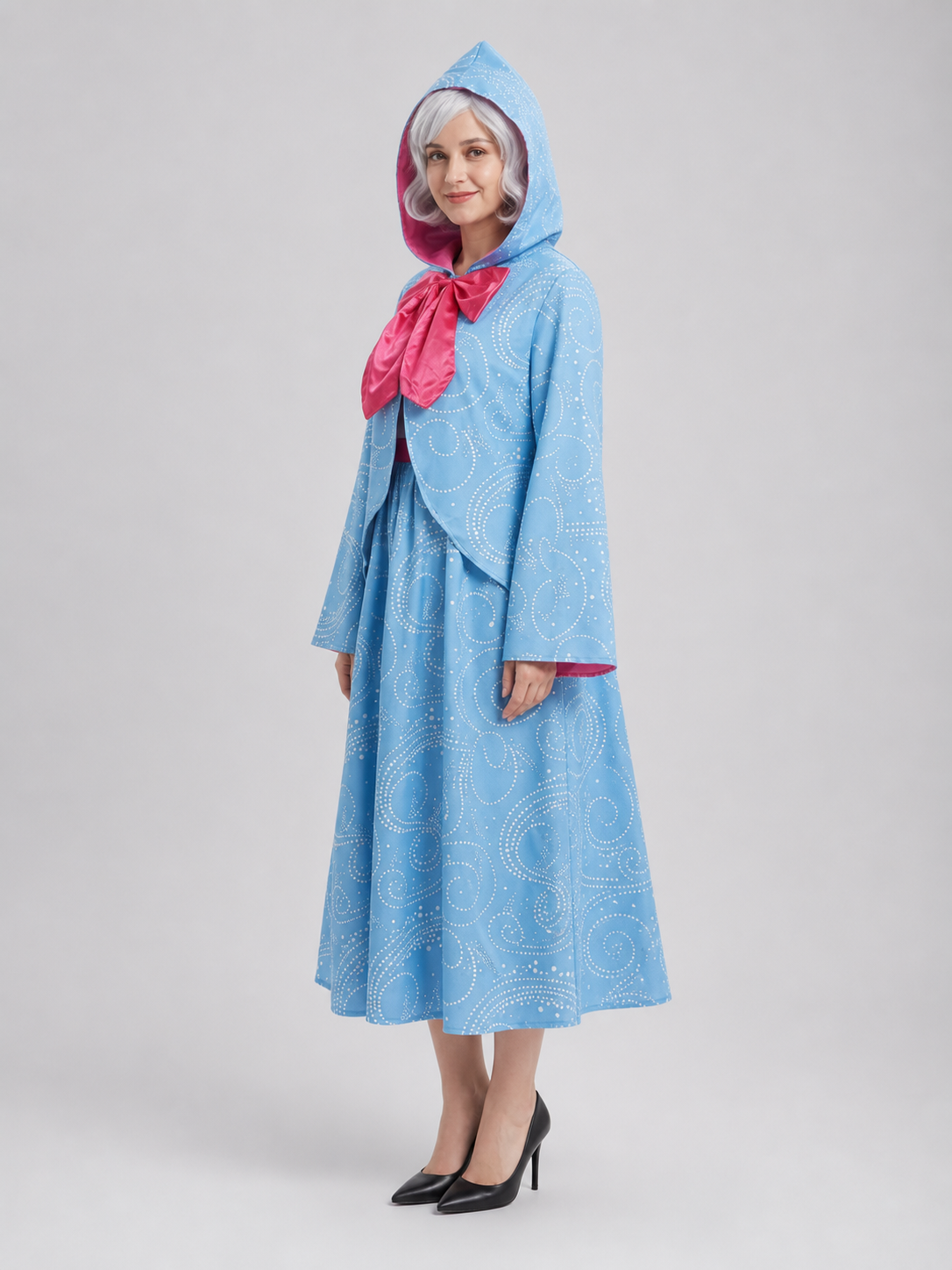 Hooded Fairy Godmother Costume for Cosplay