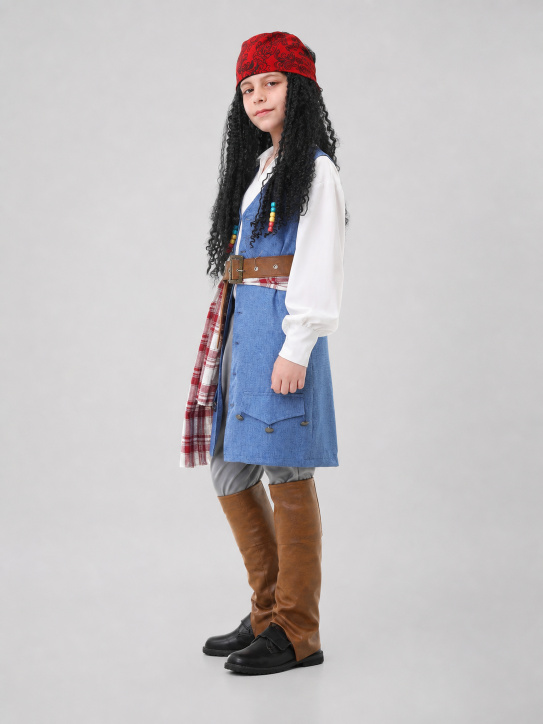 Pirate Costume for Cosplay, Halloween, and Performances