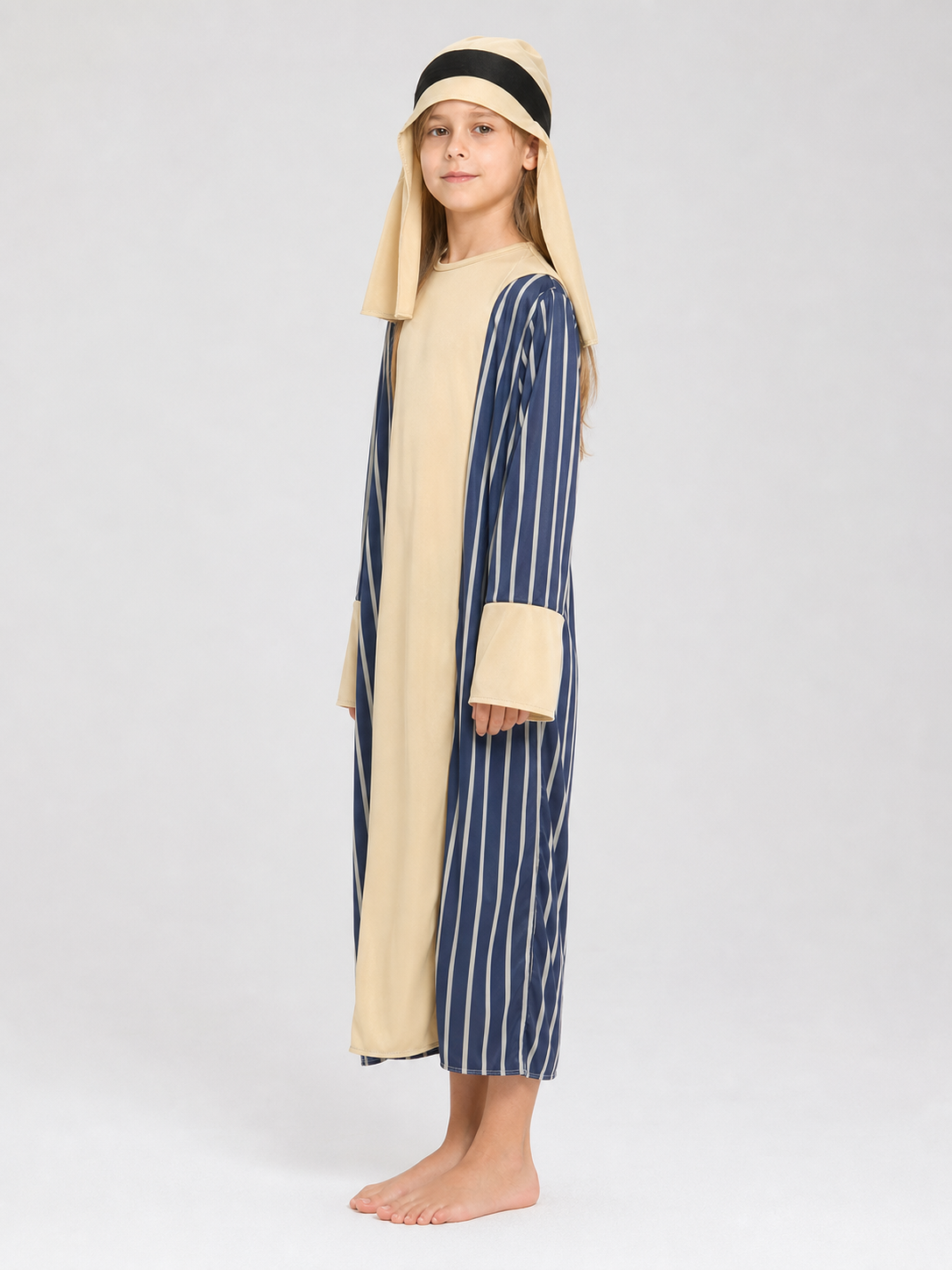 Shepherd Costume for Parties with Robe and Accessories