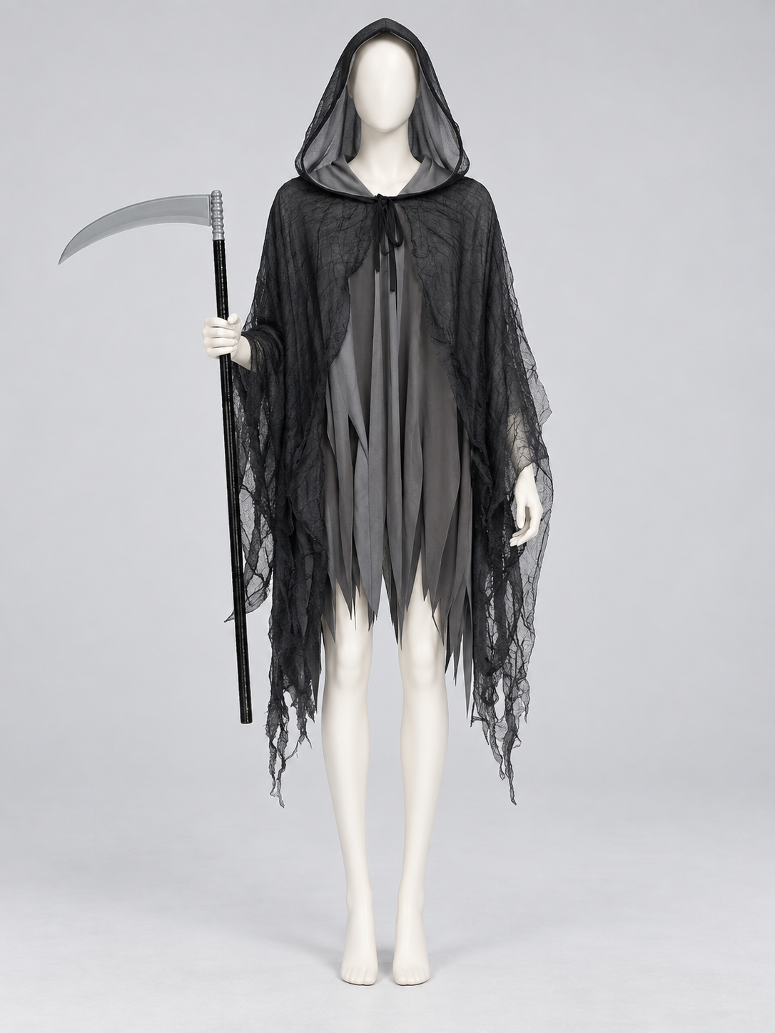 Carnival Costume with Hood and Decorative Braid side view