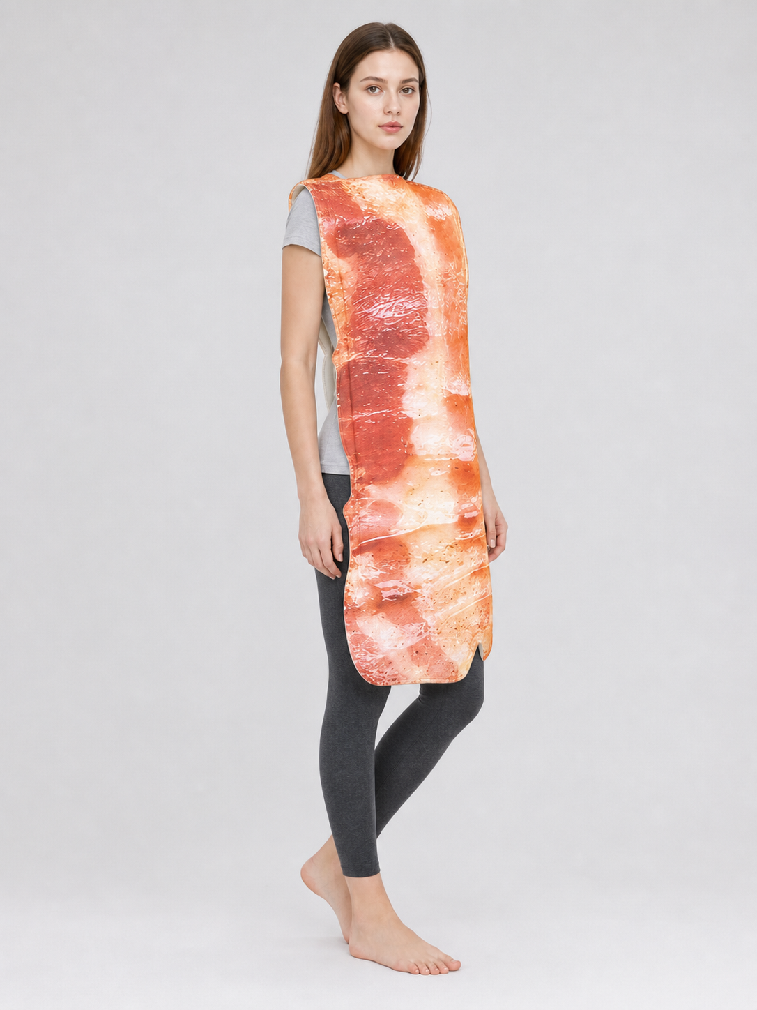 Carnival Costume in the Shape of a Bacon Slice