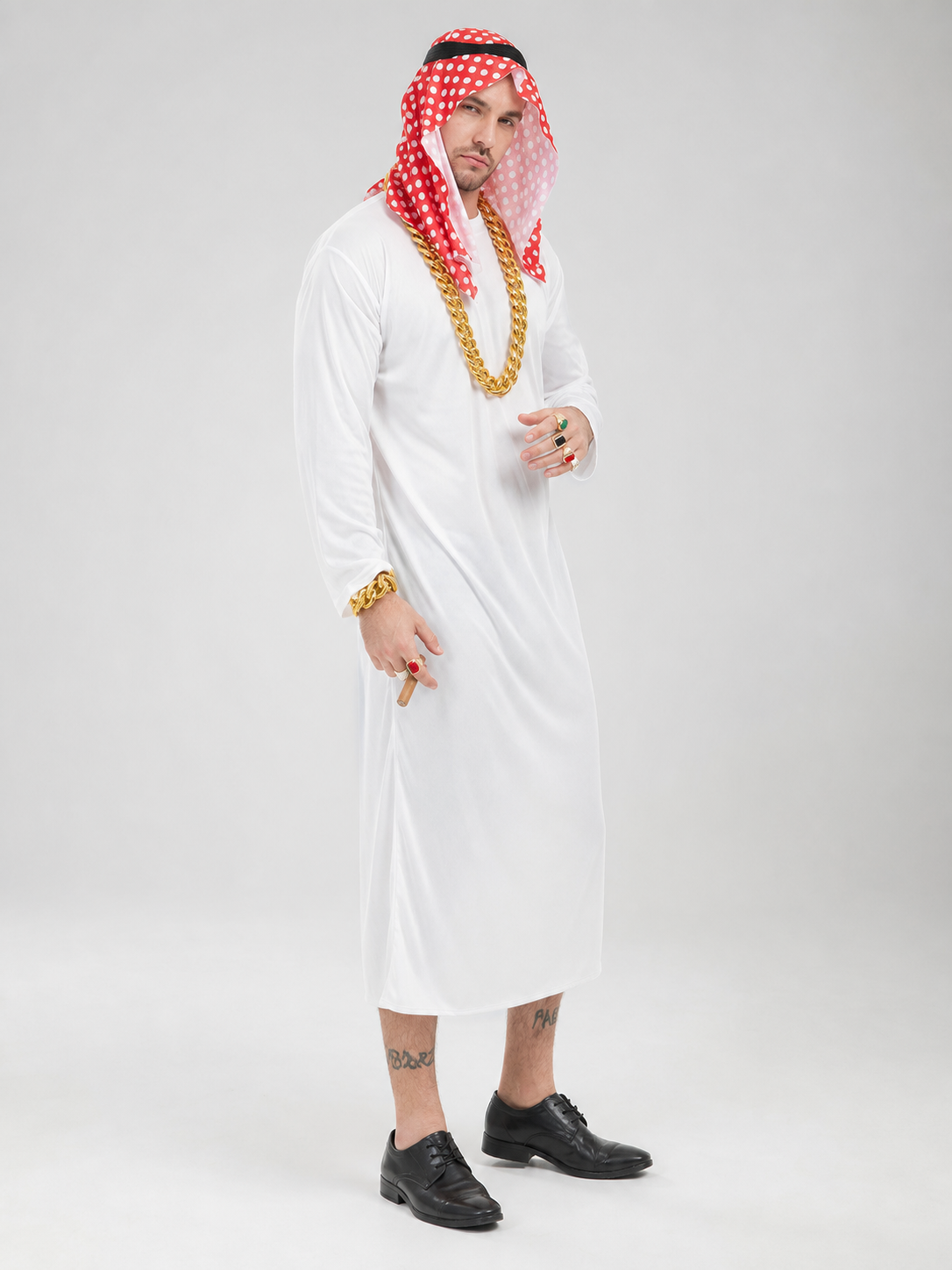Arabian Carnival Costume with Robe and Accessories