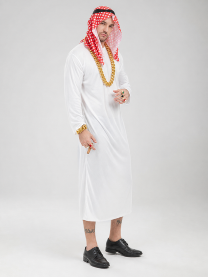 Arabian Carnival Costume with Robe and Accessories