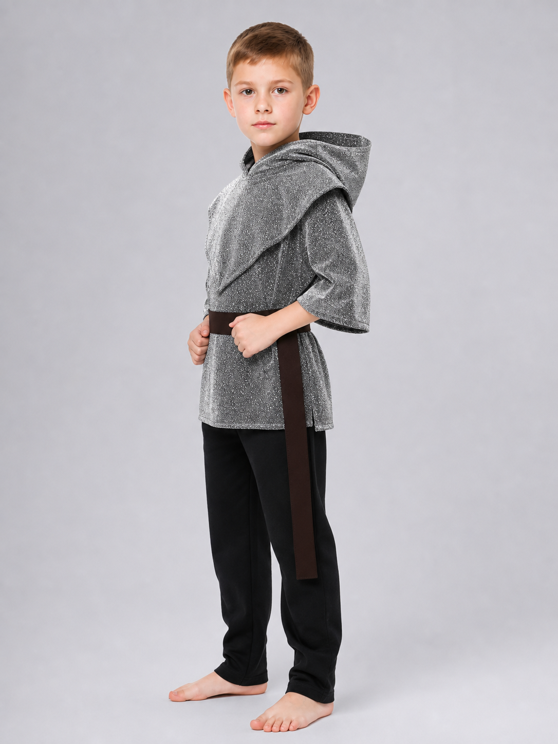 Medieval Knight Costume with Hood