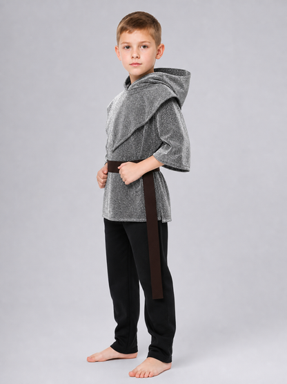 Medieval Knight Costume with Hood