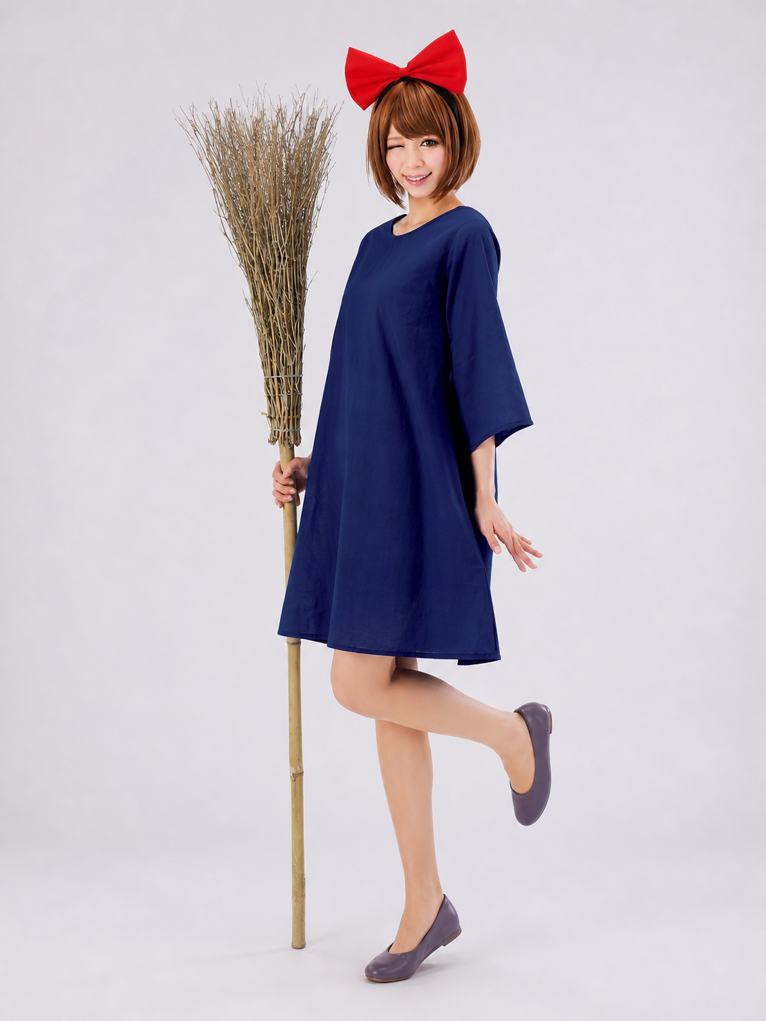 Kiki Cosplay Dress, Dark Navy