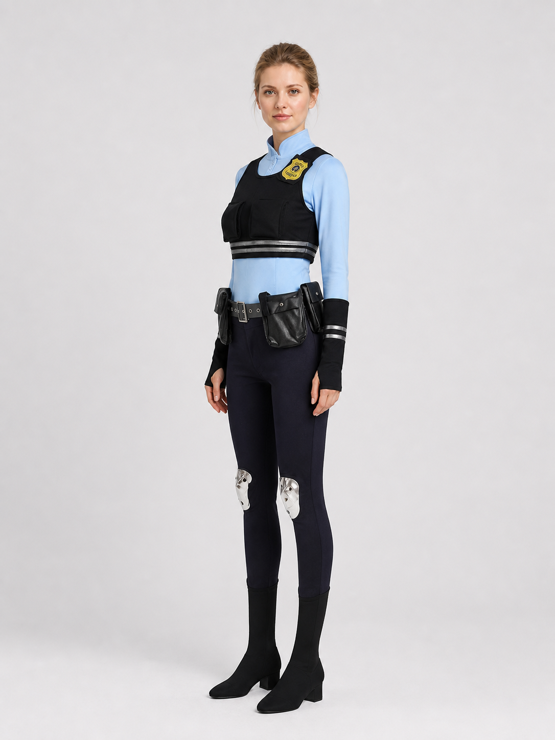 Judy Police Officer Cosplay Costume from Zootopia side view