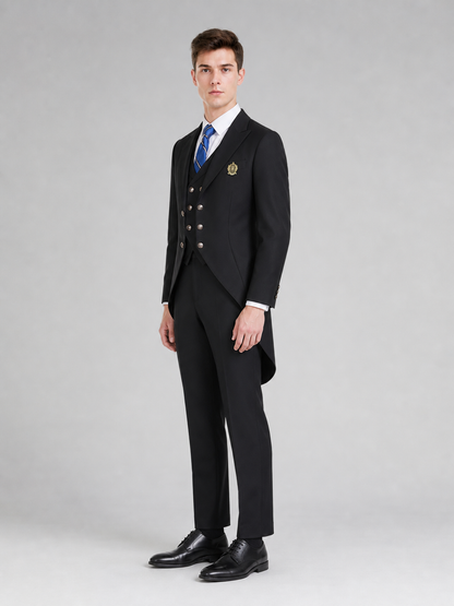 Black Butler Cosplay Costume with Vest
