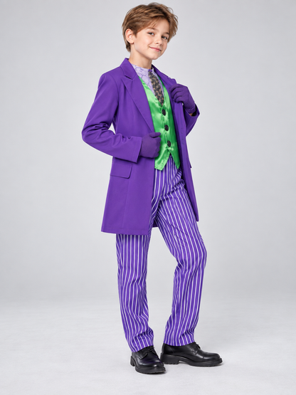 Carnival costume: jacket, vest, pants, gloves