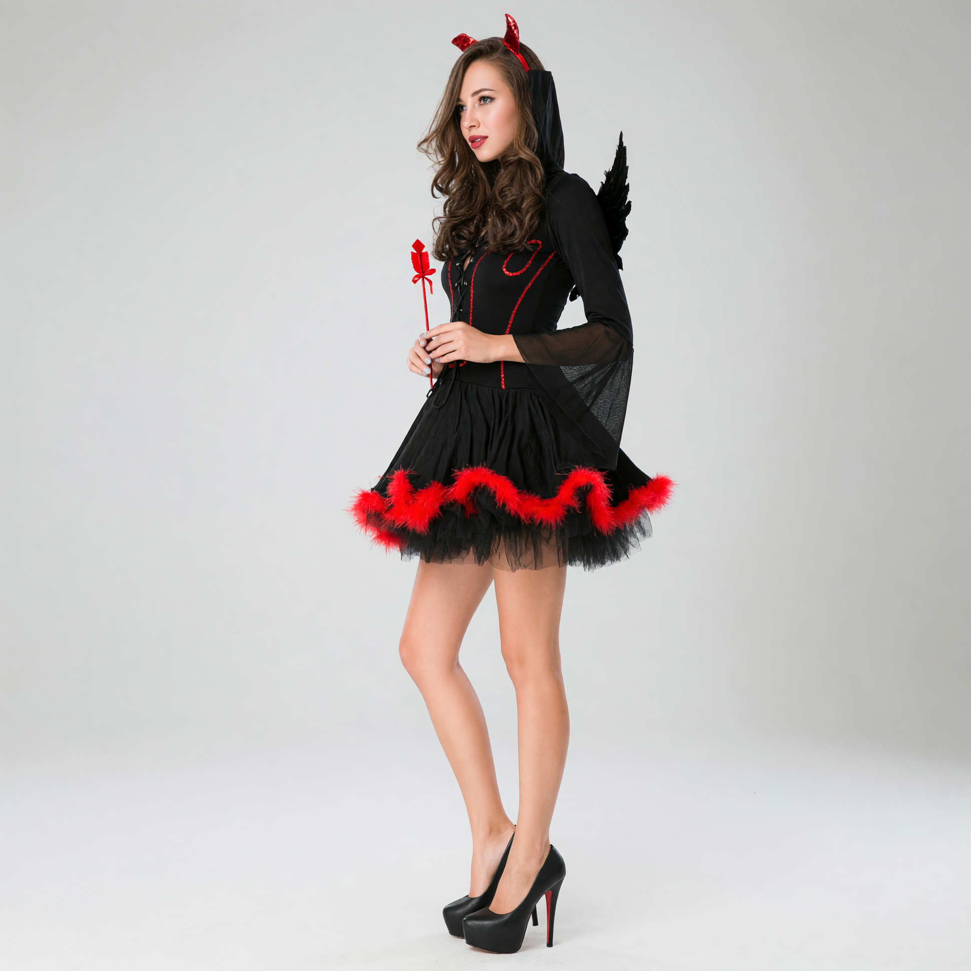 Vampire-Demon Costume for Halloween and Cosplay