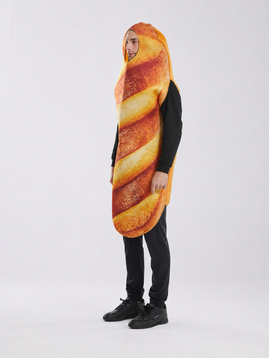 Bread Costume with Hood for a Themed Party