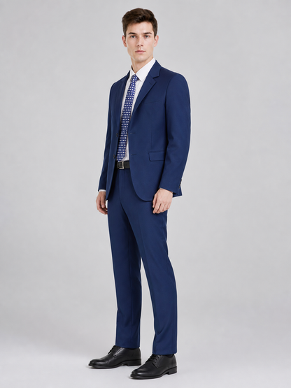 Severance cosplay costume: blue trouser set