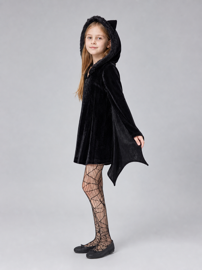 Gothic hooded bat costume