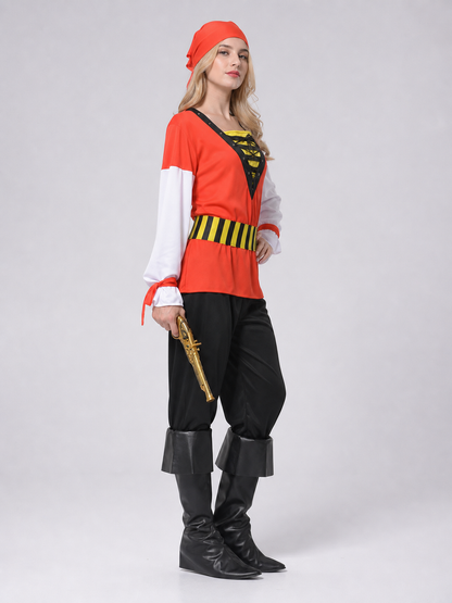 Pirate Jack Sparrow Carnival Costume Set