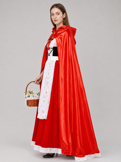 Little Red Riding Hood Hooded Costume for Halloween