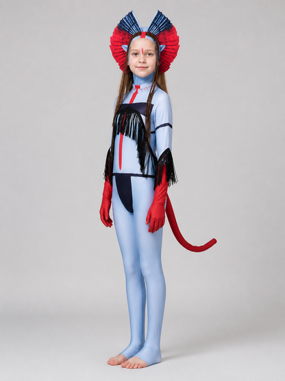 Avatar 3 “Fire and Ash” Costume with Headpiece side view
