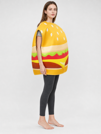 Burger Costume for Halloween and Parties