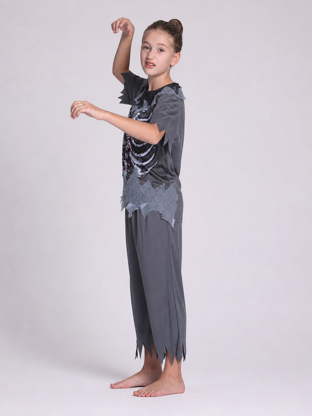 Halloween Skeleton Costume: Shirt and Pants
