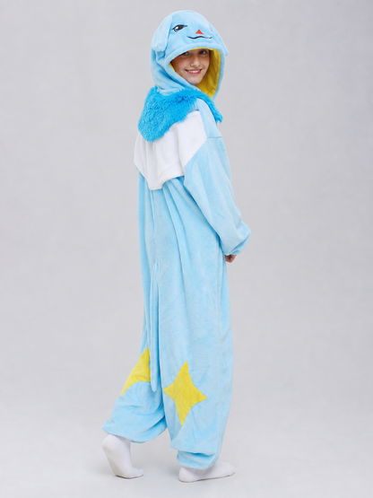 Hooded kigurumi jumpsuit for parties