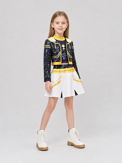 Performance and Cosplay Costume: Jacket and Skirt side view