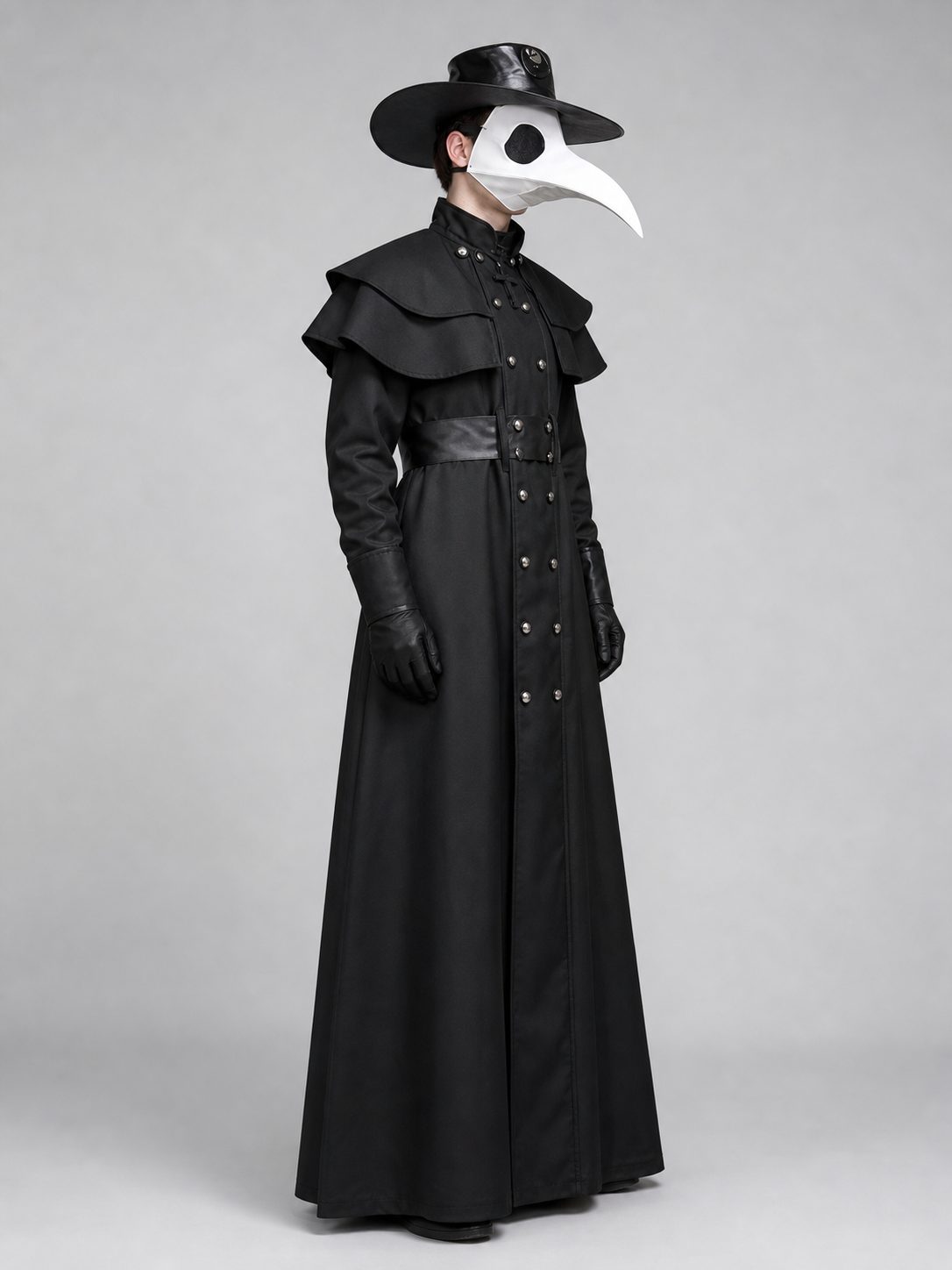 Halloween Plague Doctor Costume with Mask