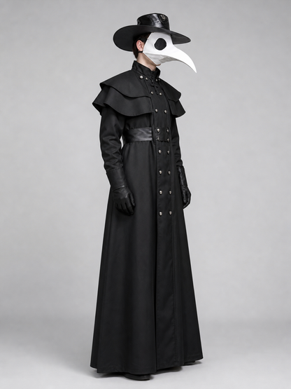 Halloween Plague Doctor Costume with Mask