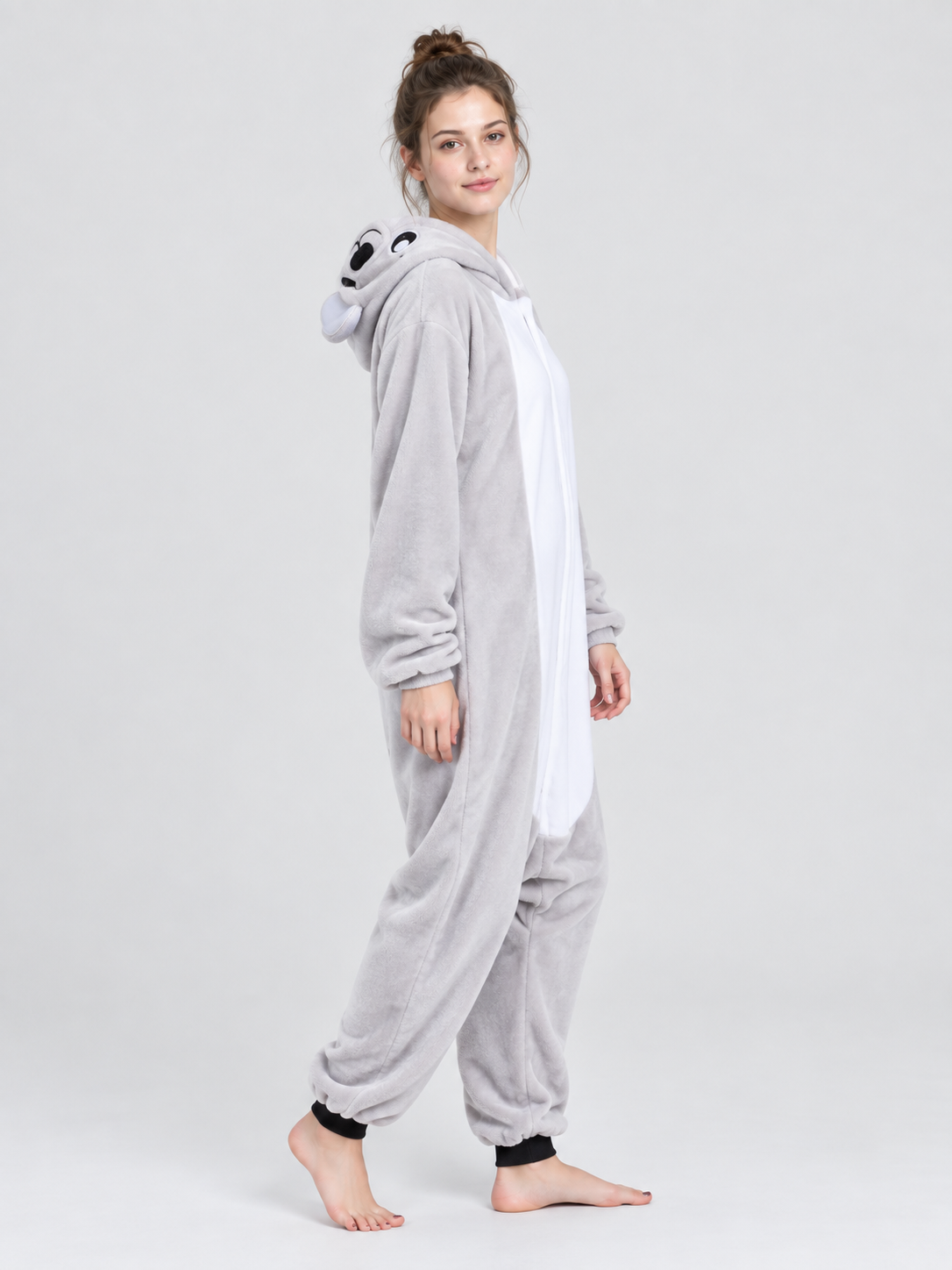 Sea Lion Hooded Pajama Jumpsuit