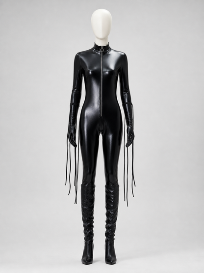 Black Cat Carnival Costume — Jumpsuit