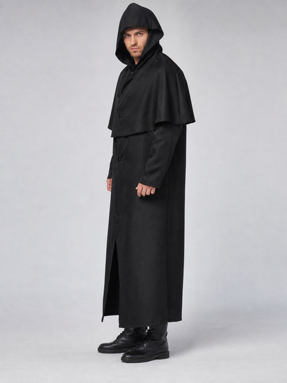 Halloween Hooded Robe Cloak with Cape