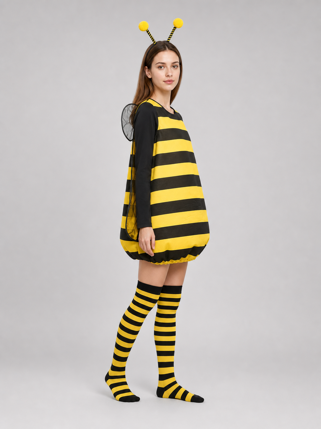 Bee Costume with Wings and Antennae