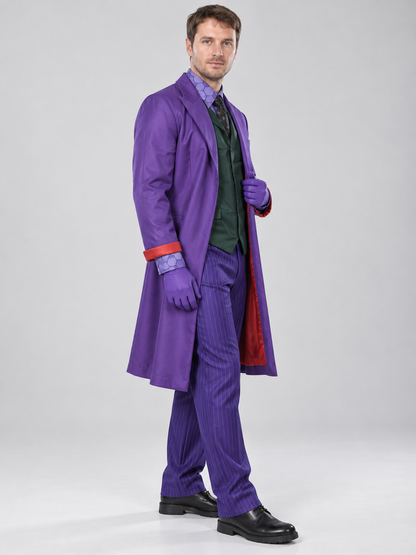 Joker cosplay costume purple with green vest
