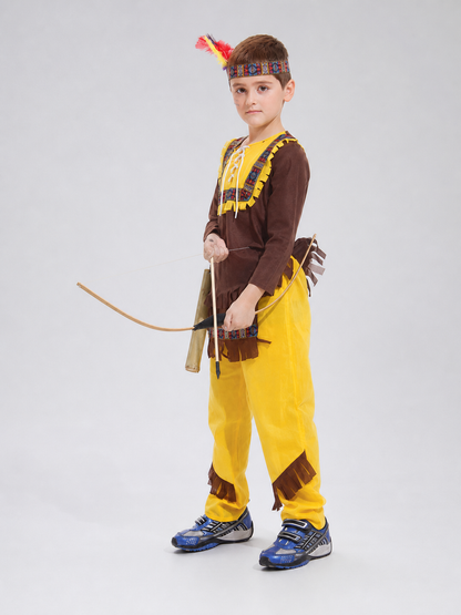 Archer Costume with Bow and Quiver