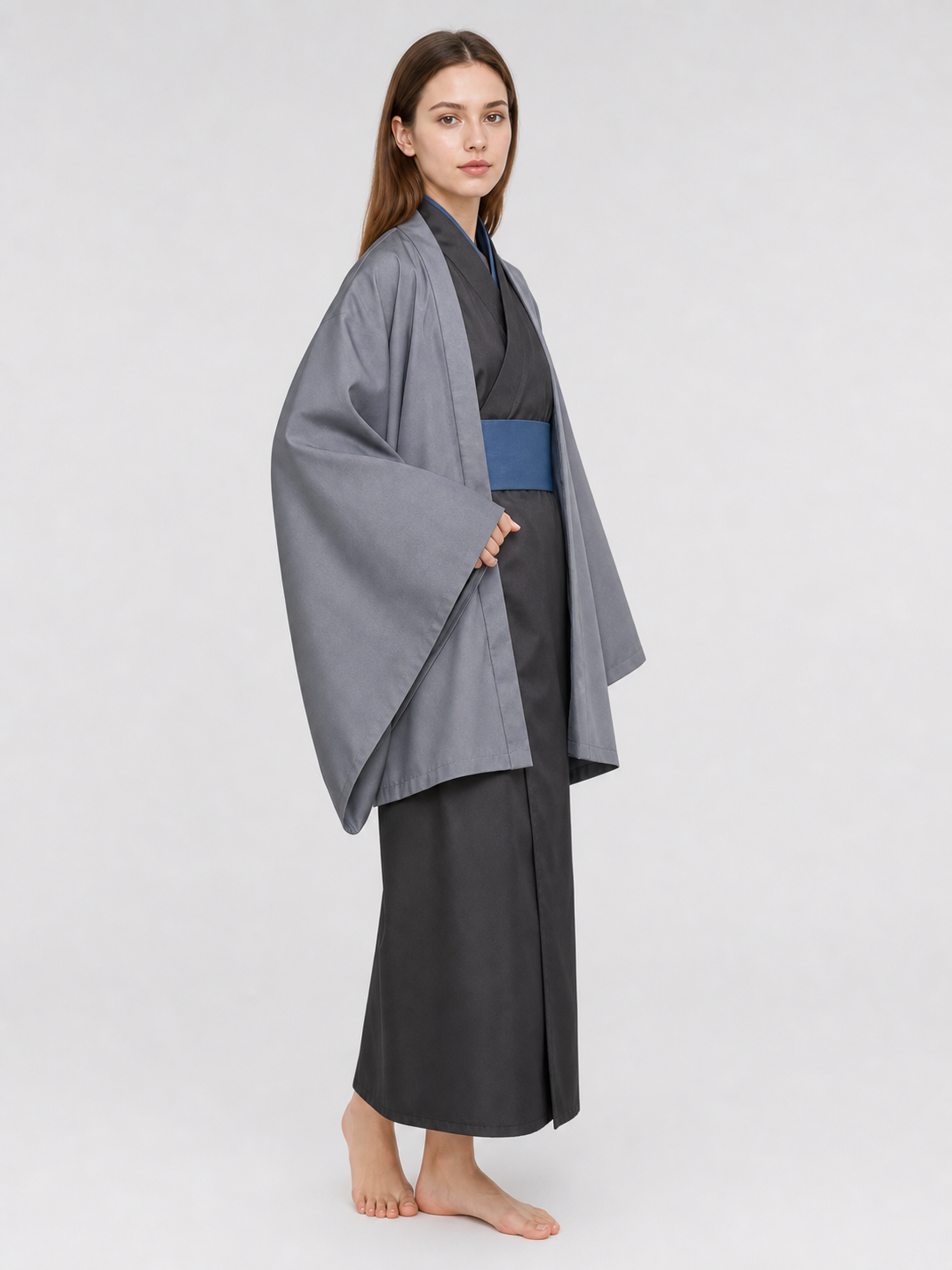 Jujutsu Kaisen Cosplay Set: Kimono and Belt