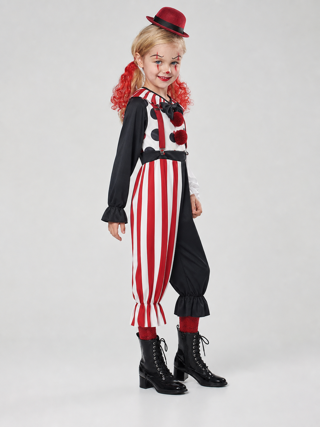 Clown Jumpsuit Costume for Parties and Stage Performances