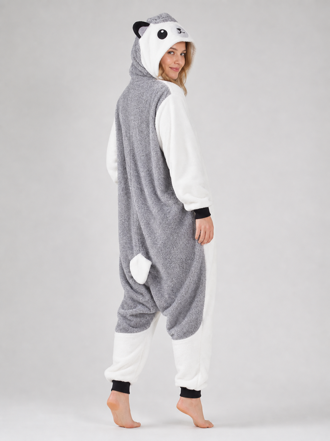 Kigurumi Hooded Pajama with Ears and Tail