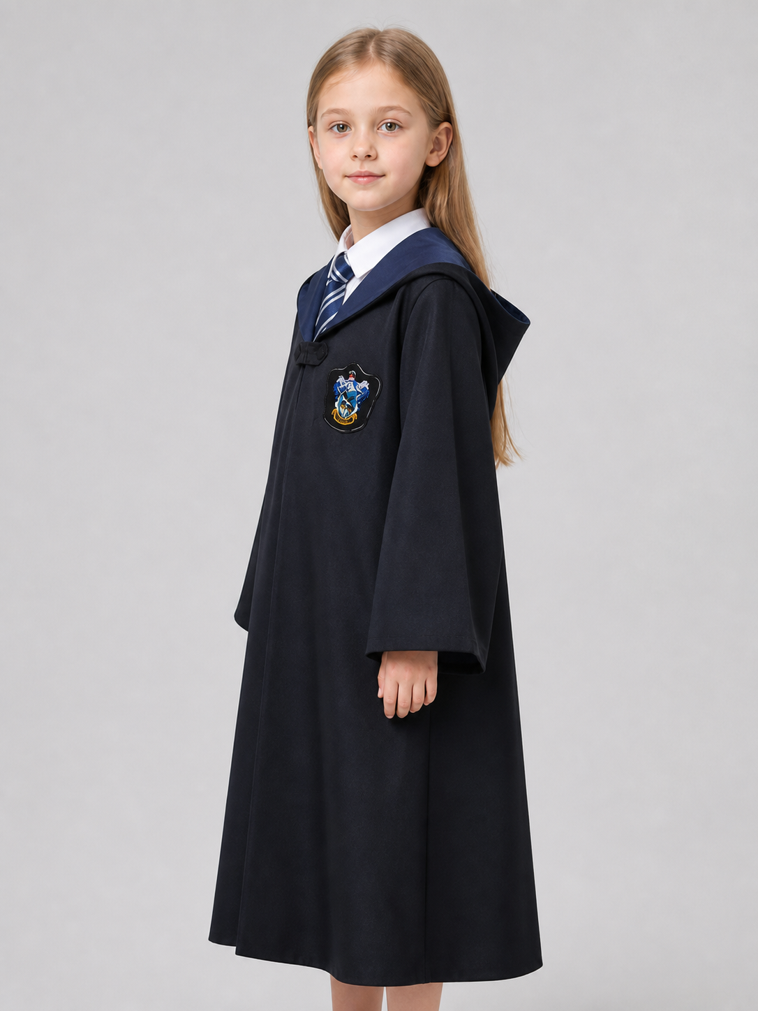 Cosplay Costume: Hooded Robe and Tie