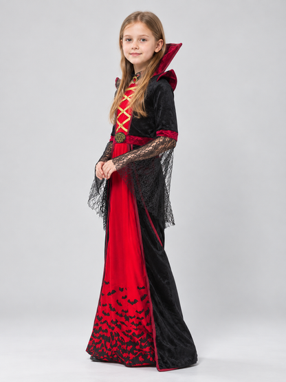 Gothic-Style Vampire Costume side view