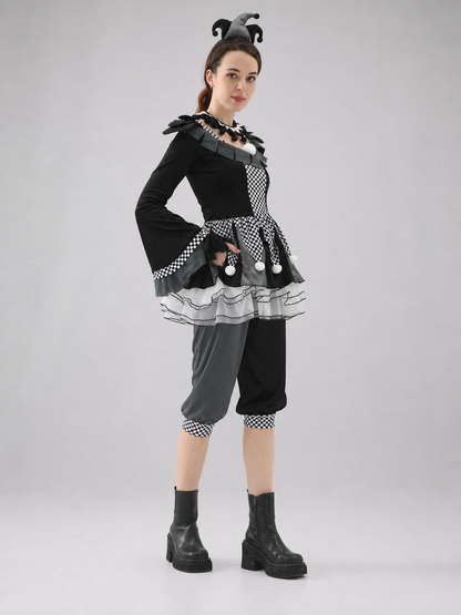 Circus Clown Costume for Halloween Cosplay