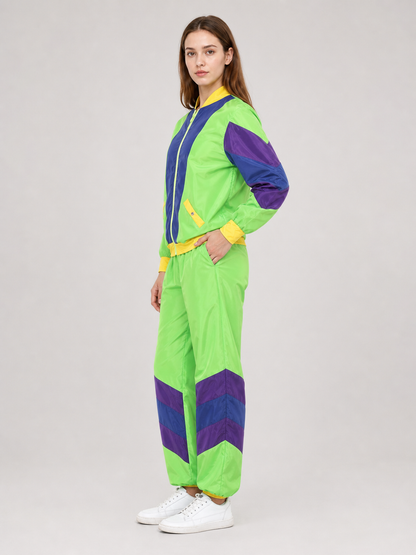 Retro Stage Costume Set: Jacket and Pants side view