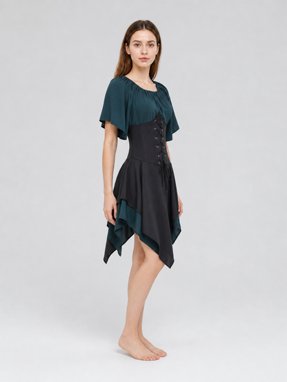 Gothic Medieval-Style Cosplay Dress