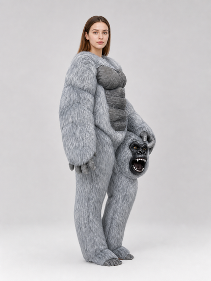 Large Gorilla Figure for Decor and Events