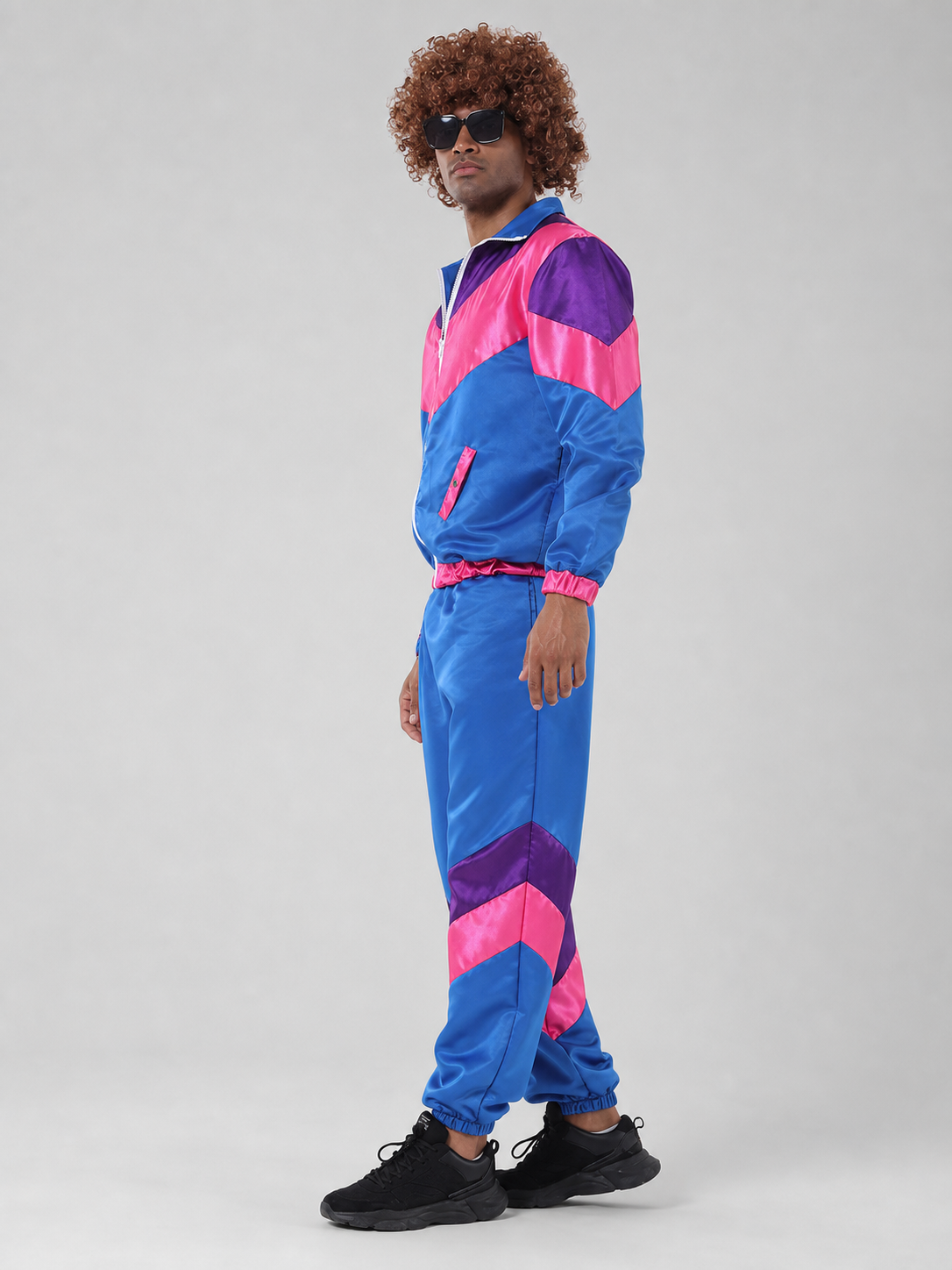 Retro Sport-Style Two-Piece Stage Costume
