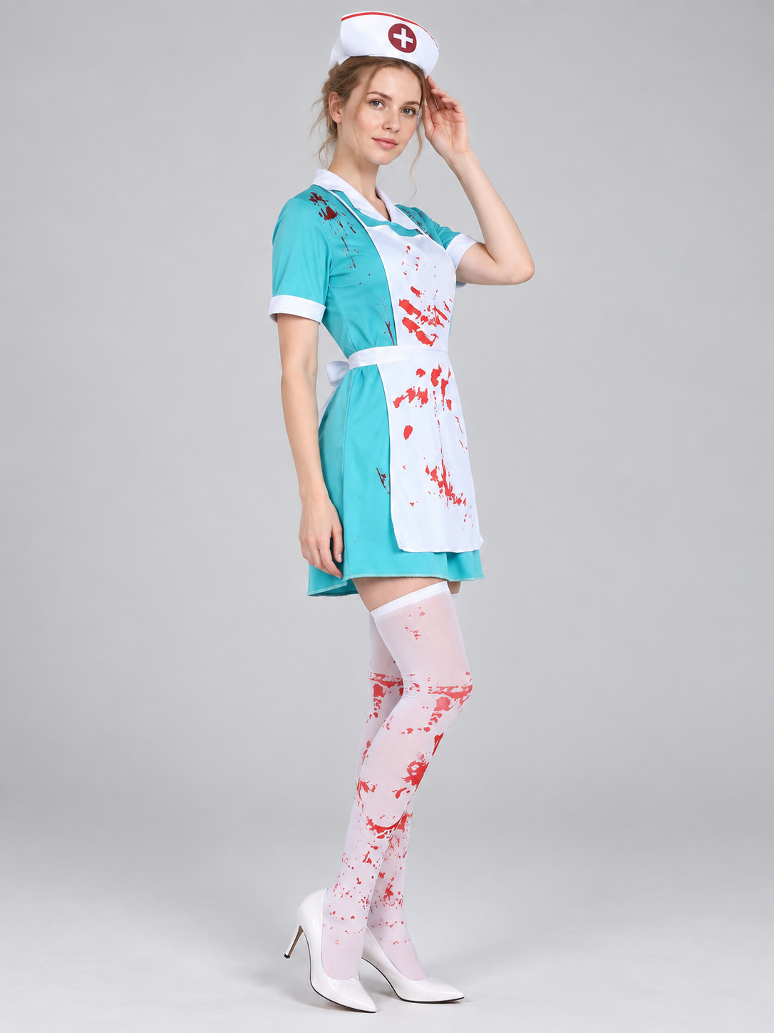 Nurse Costume: Dress and Apron