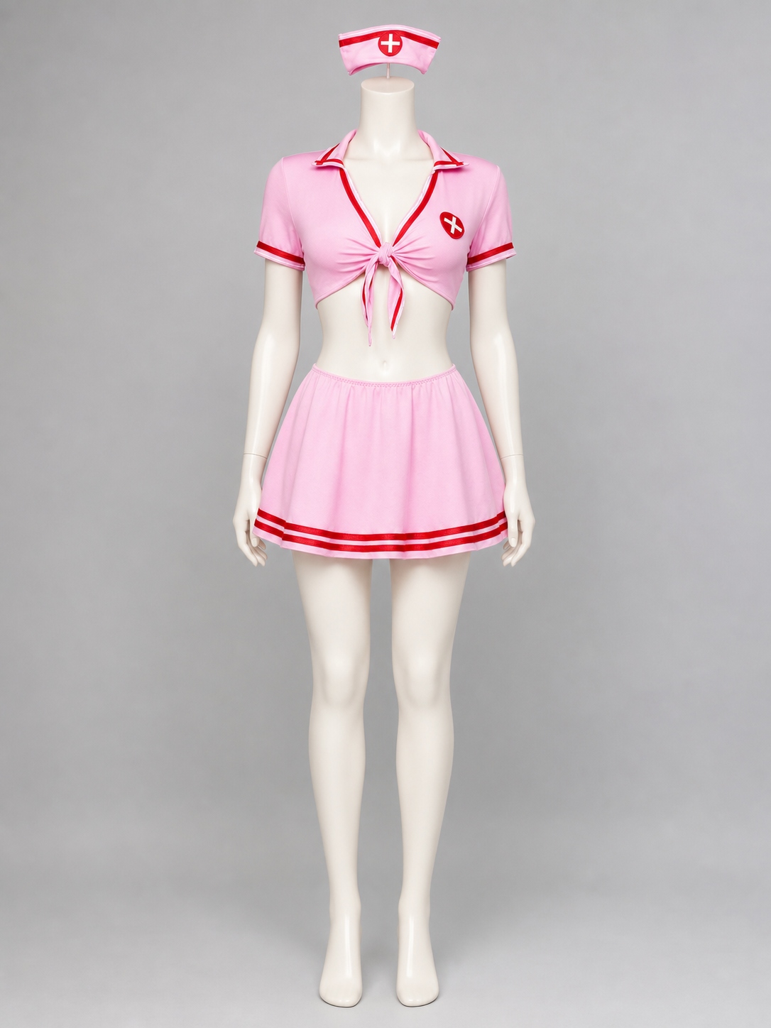 Cosplay Costume, Pink Set with Cap