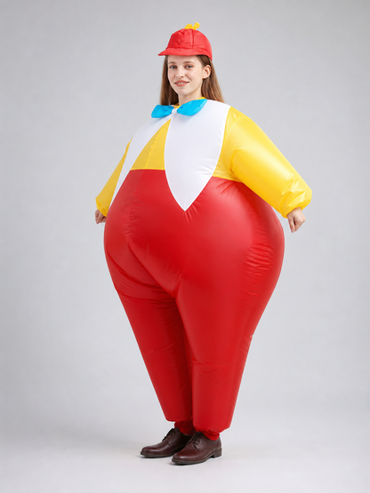 Inflatable Clown Costume for Parties and Performances