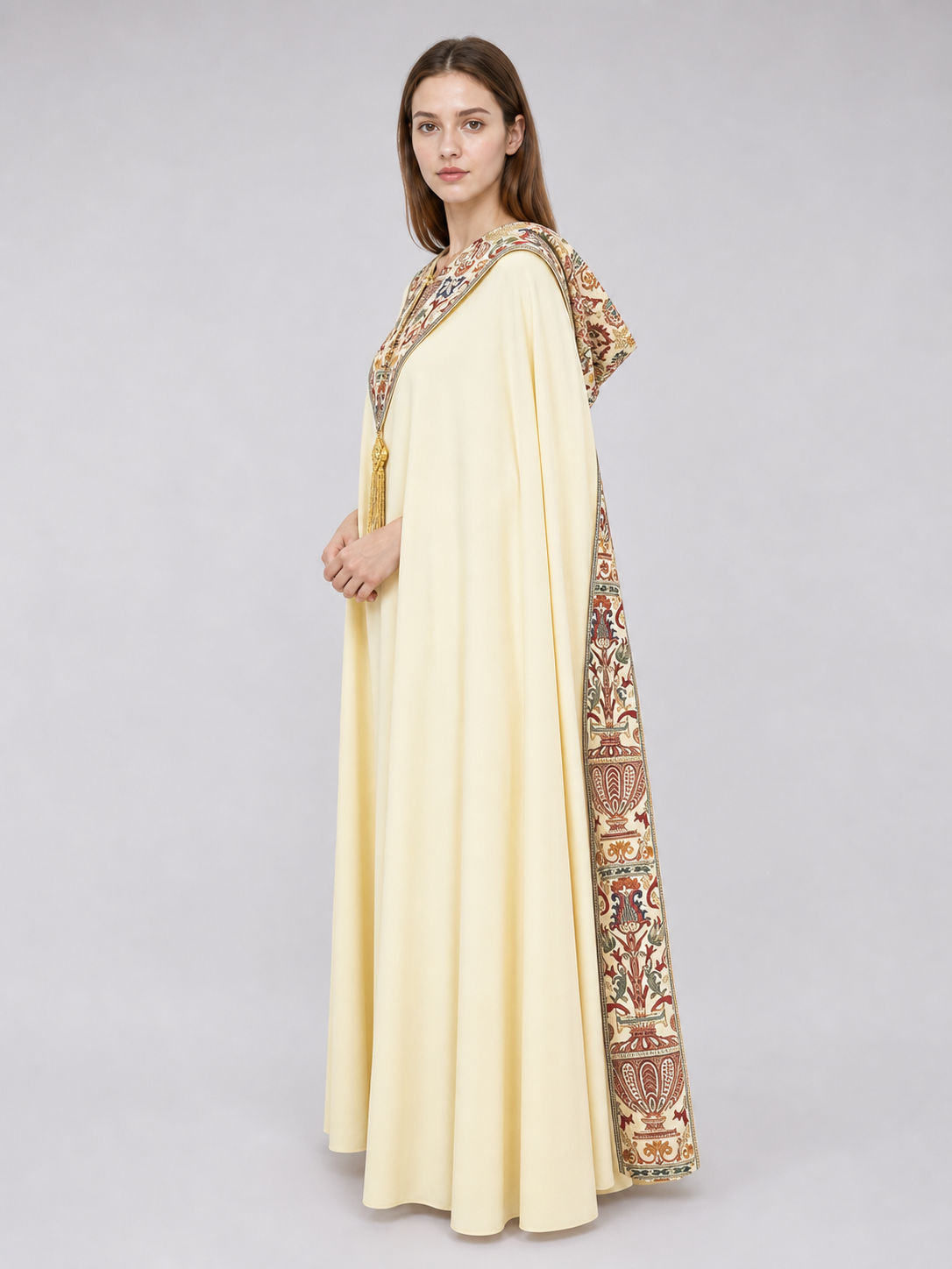 Medieval Fringed Cape for Cosplay